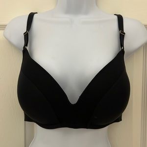 Lively The No-Wire Push-Up Bra 36DD Jet Black